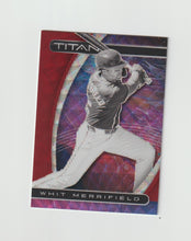 Load image into Gallery viewer, 2021 Panini Chronicles Titan Ruby Wave #25 Whit Merrifield
