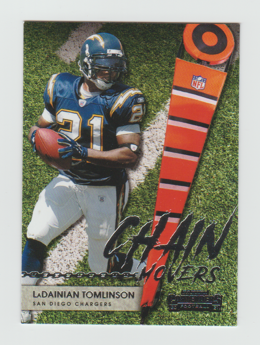 2021 Panini Contenders Chain Movers #CM-LTO LaDainian Tomlinson