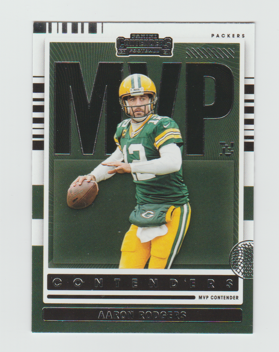 2021 Panini Contenders MVP Contenders #MVP-ARO Aaron Rodgers