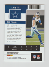 Load image into Gallery viewer, 2021 Panini Contenders Rookie Ticket Swatches #RTS-SFE Simi Fehoko
