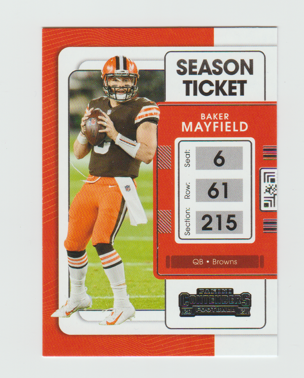 2021 Panini Contenders #22 Baker Mayfield