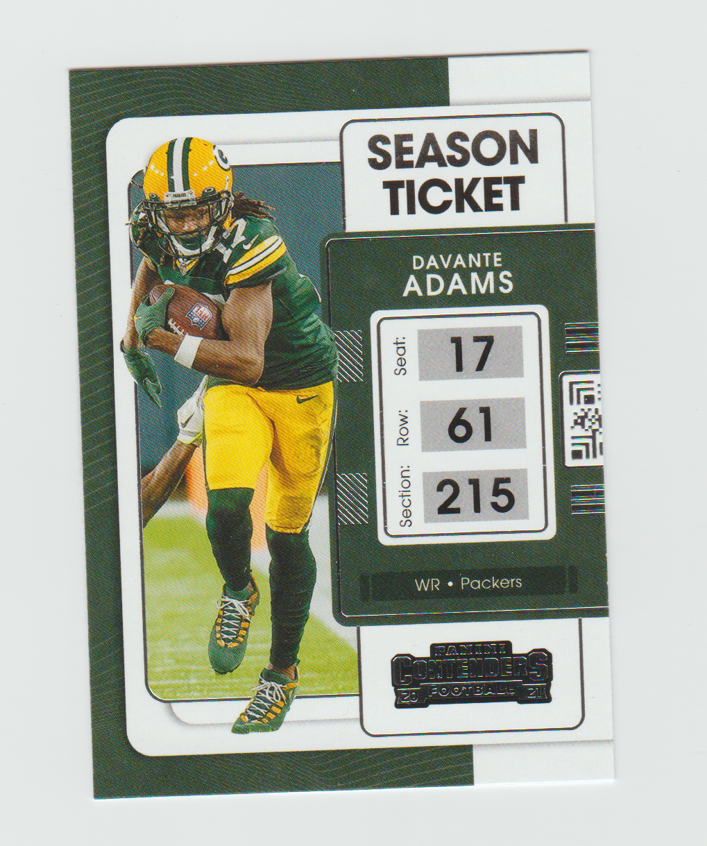 2021 Panini Contenders #35 Davante Adams