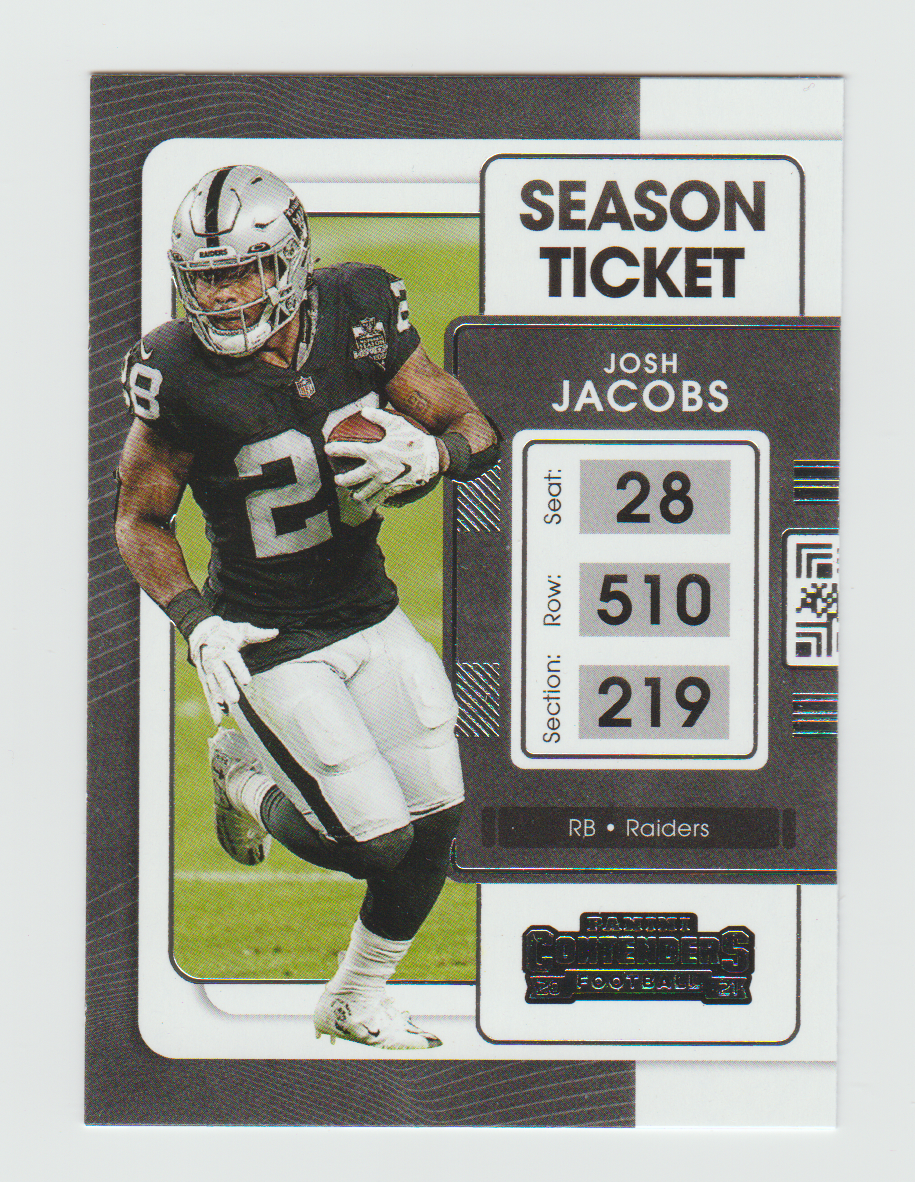 2021 Panini Contenders #59 Josh Jacobs