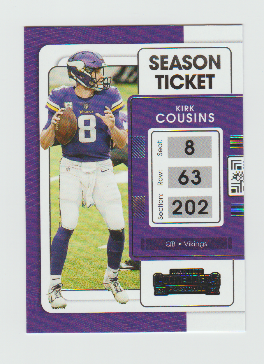 2021 Panini Contenders #64 Kirk Cousins