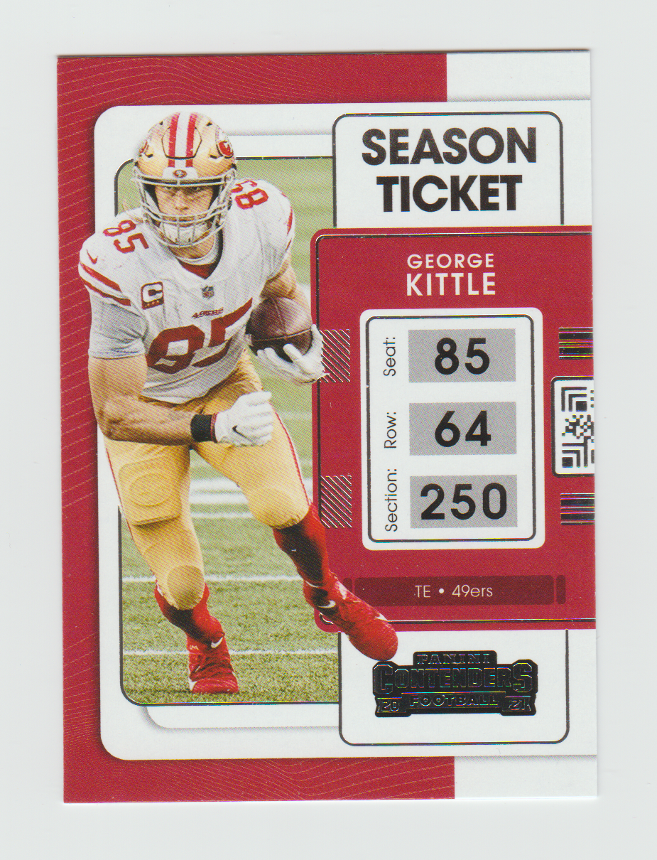 2021 Panini Contenders #89 George Kittle