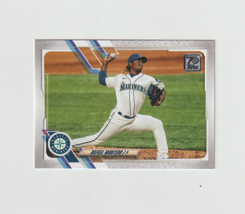 2021 Topps Platinum Anniversary #637 Rafael Montero