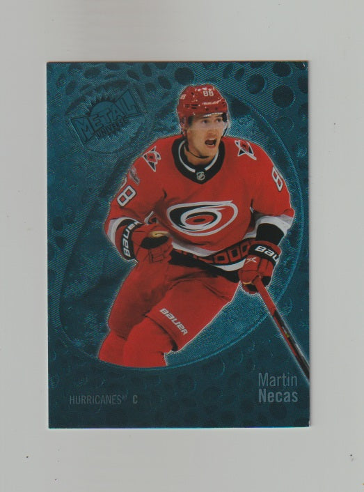 2022-23 Metal Universe Blue Spectrum FX #53 Martin Necas
