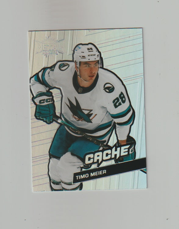 2022-23 Metal Universe Cache #C-44 Timo Meier