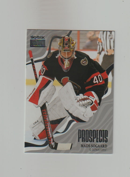 2022-23 Metal Universe Skybox Premium Prospects #PP-19 Mads Sogaard
