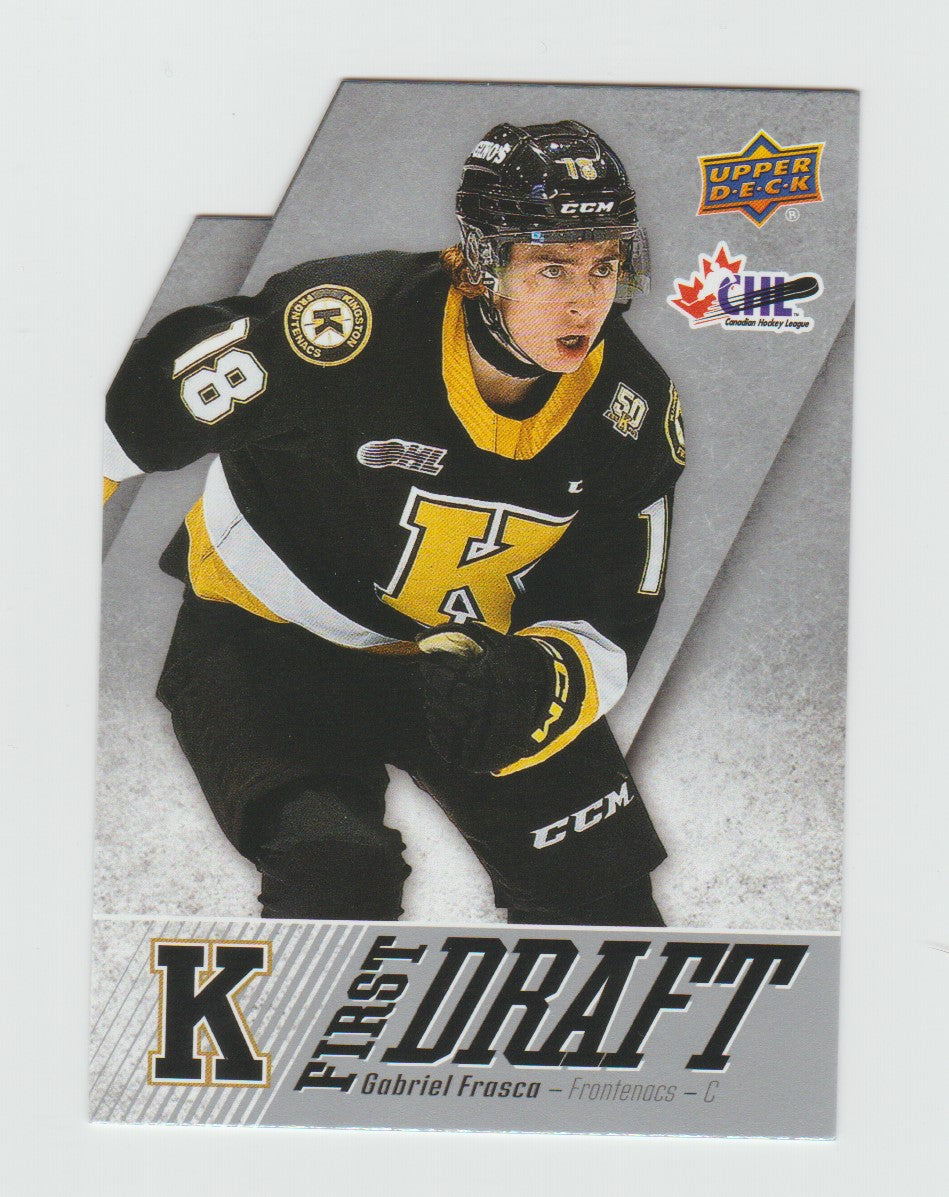 2022-23 Upper Deck CHL First Draft #FD-23 Gabriel Frasca