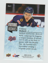 Load image into Gallery viewer, 2022-23 Upper Deck CHL Future Heroes #FH-1 Connor Bedard
