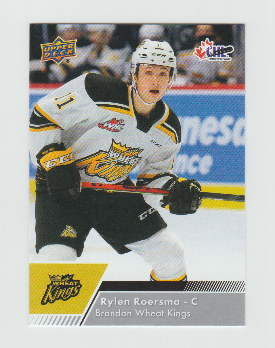 2022-23 Upper Deck CHL #108 Rylen Roersma