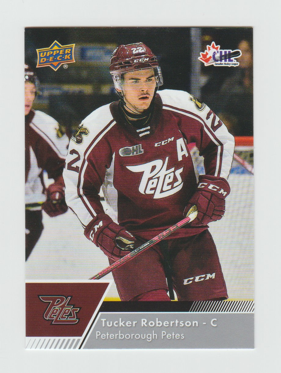 2022-23 Upper Deck CHL #121 Tucker Robertson