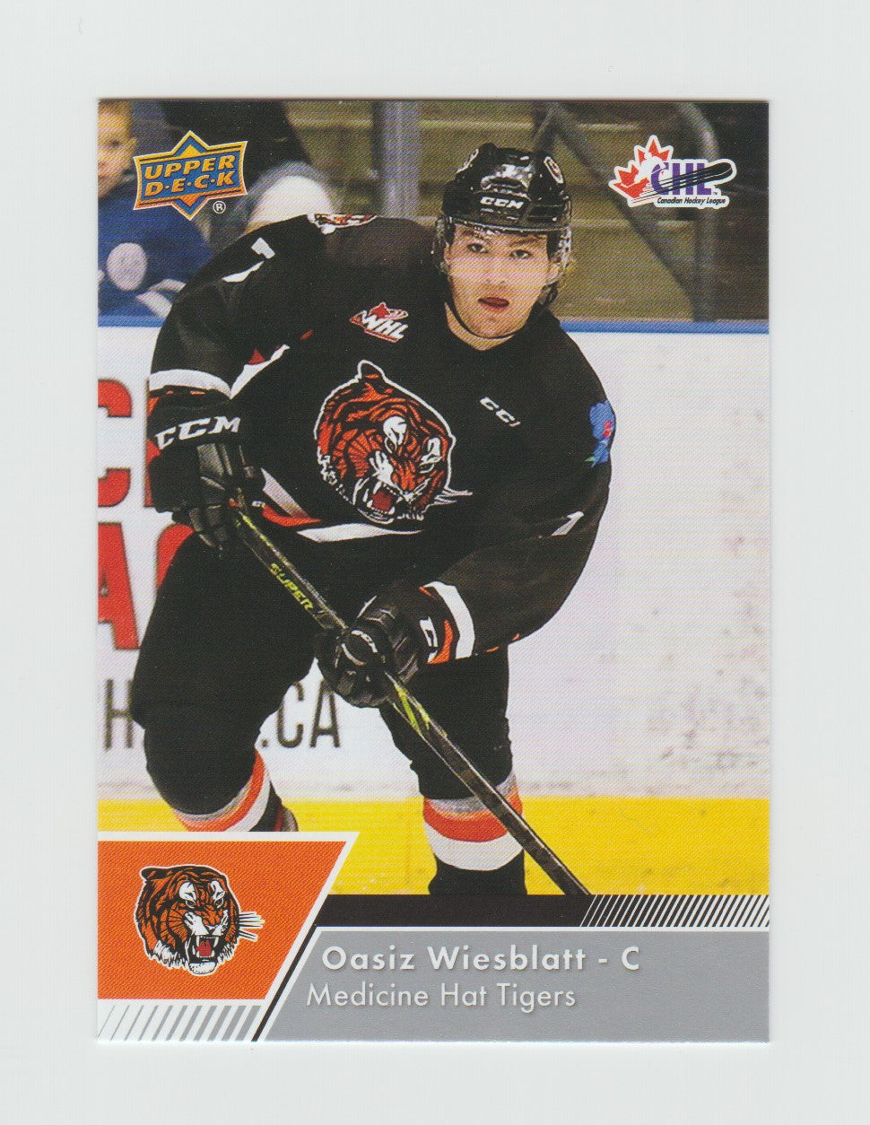 2022-23 Upper Deck CHL #127 Oasiz Wiesblatt