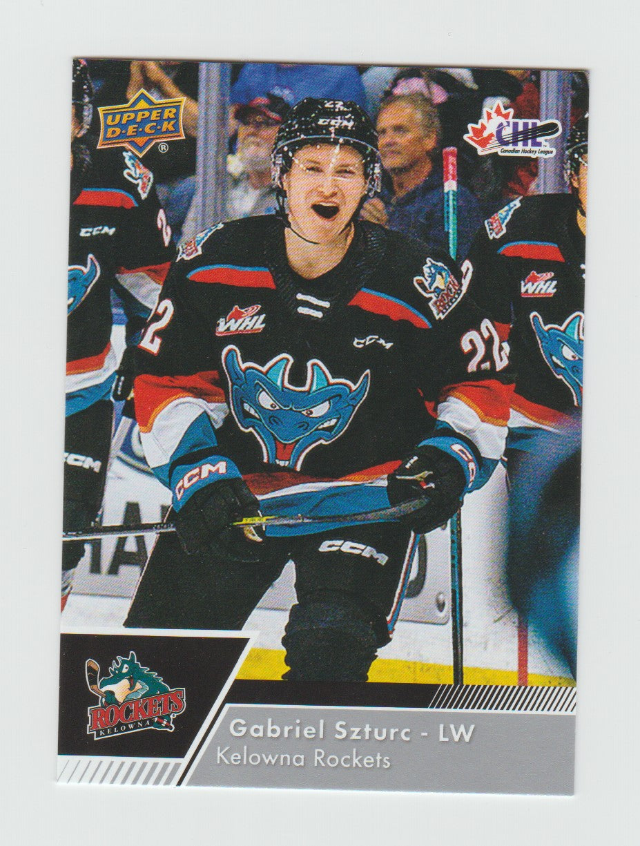 2022-23 Upper Deck CHL #150 Gabriel Szturc
