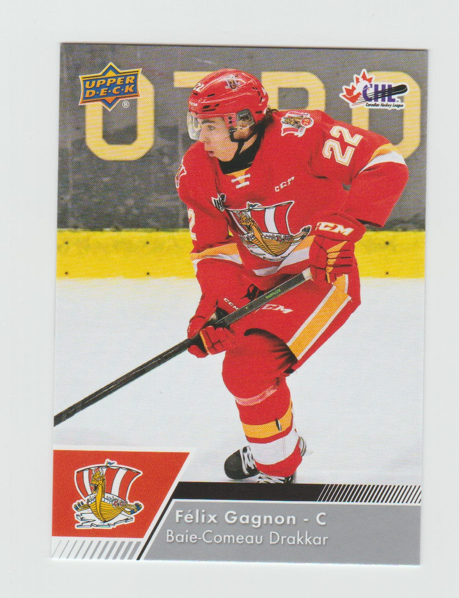 2022-23 Upper Deck CHL #171 Felix Gagnon