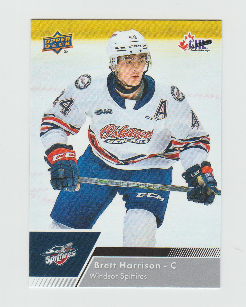 2022-23 Upper Deck CHL #19 Brett Harrison