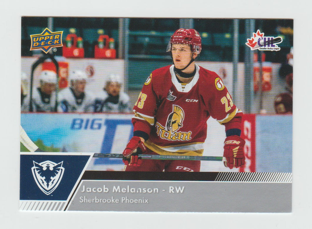 2022-23 Upper Deck CHL #1 Jacob Melanson