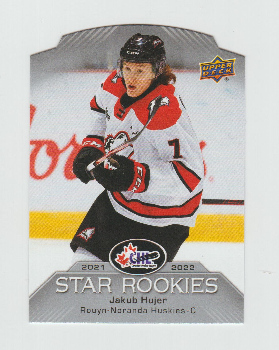 2022-23 Upper Deck CHL '21-22 CHL Star Rookies #CSR-29 Jakub Hujer