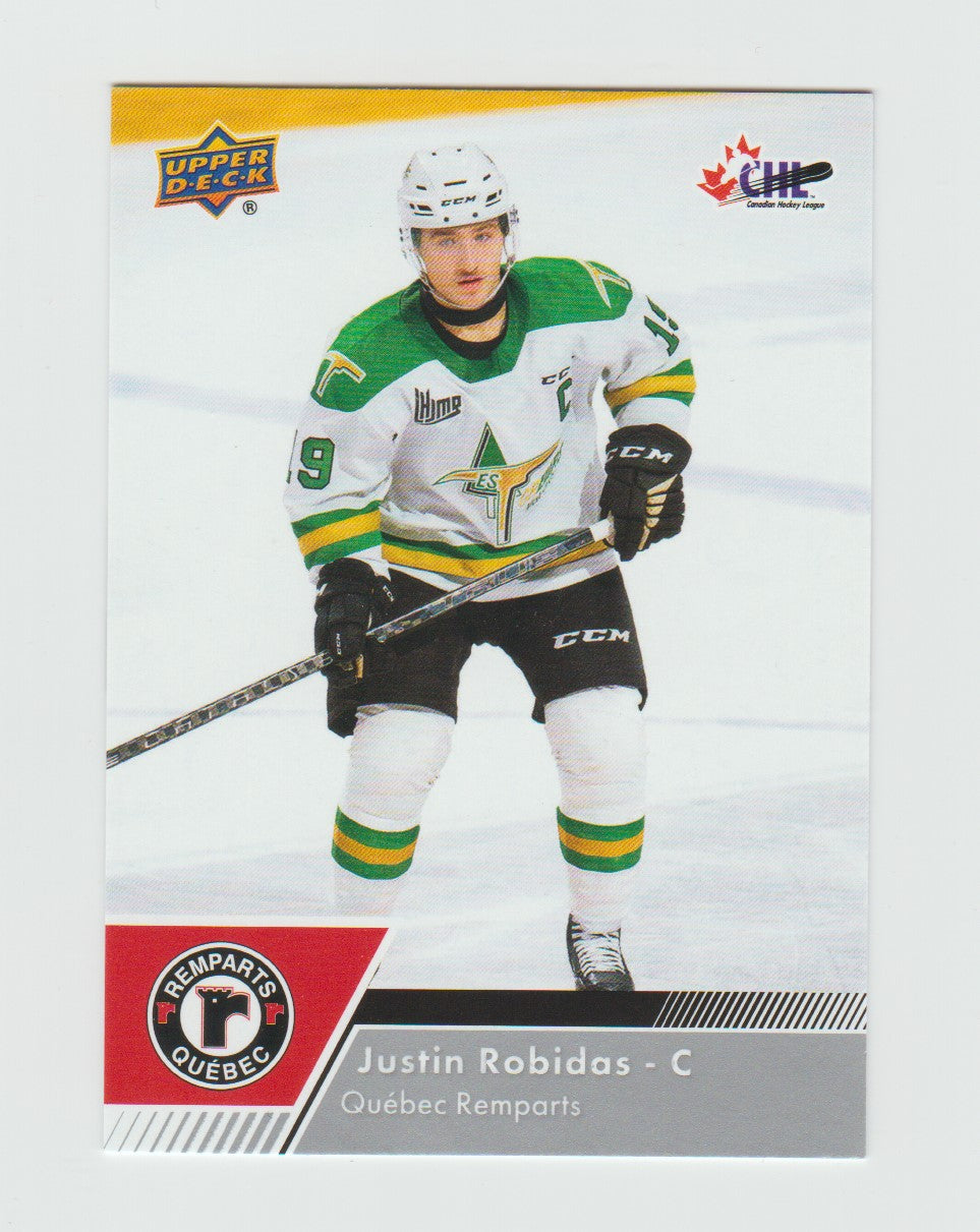 2022-23 Upper Deck CHL #21 Justin Robidas