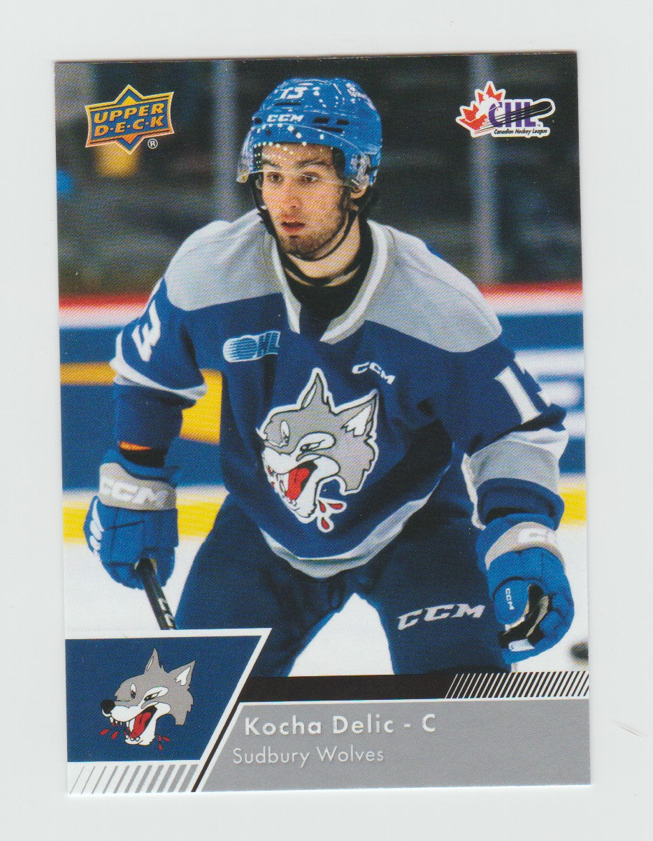 2022-23 Upper Deck CHL #37 Kocha Delic