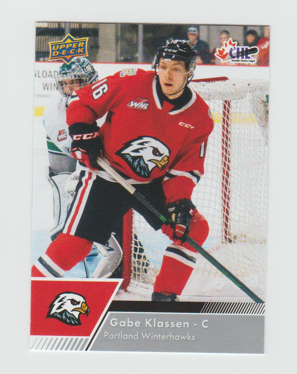 2022-23 Upper Deck CHL #48 Gabe Klassen