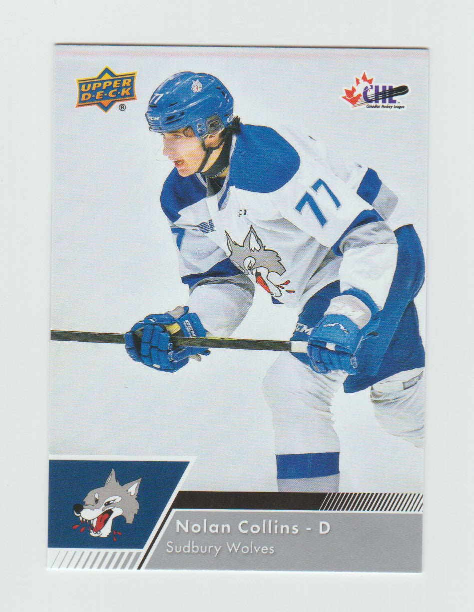 2022-23 Upper Deck CHL #86 Nolan Collins