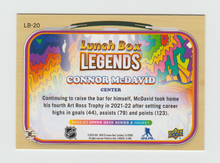 Load image into Gallery viewer, 2022-23 Upper Deck Lunch Box Legends #LB-20 Connor McDavid
