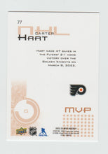 Load image into Gallery viewer, 2022-23 Upper Deck MVP 20th Anniversary #77 Carter Hart
