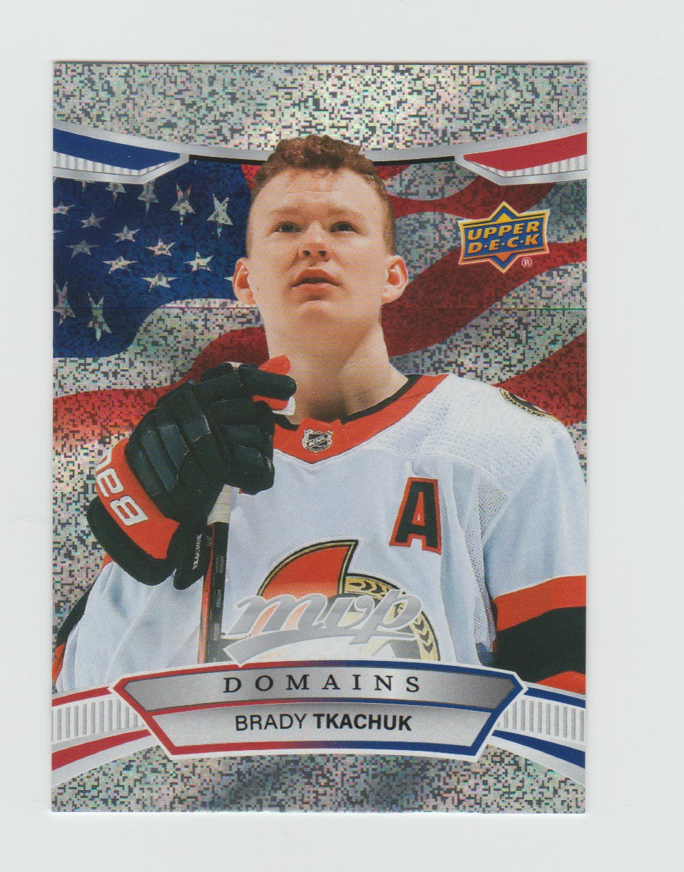 2022-23 Upper Deck MVP Domains #NA-11 Brady Tkachuk