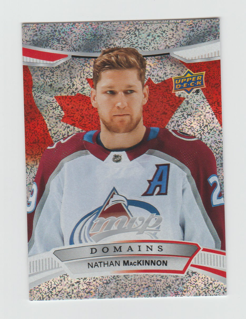 2022-23 Upper Deck MVP Domains #NA-29 Nathan MacKinnon