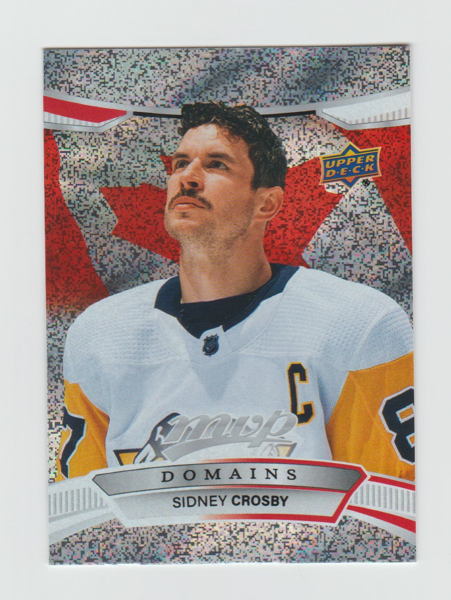 2022-23 Upper Deck MVP Domains #NA-3 Sidney Crosby