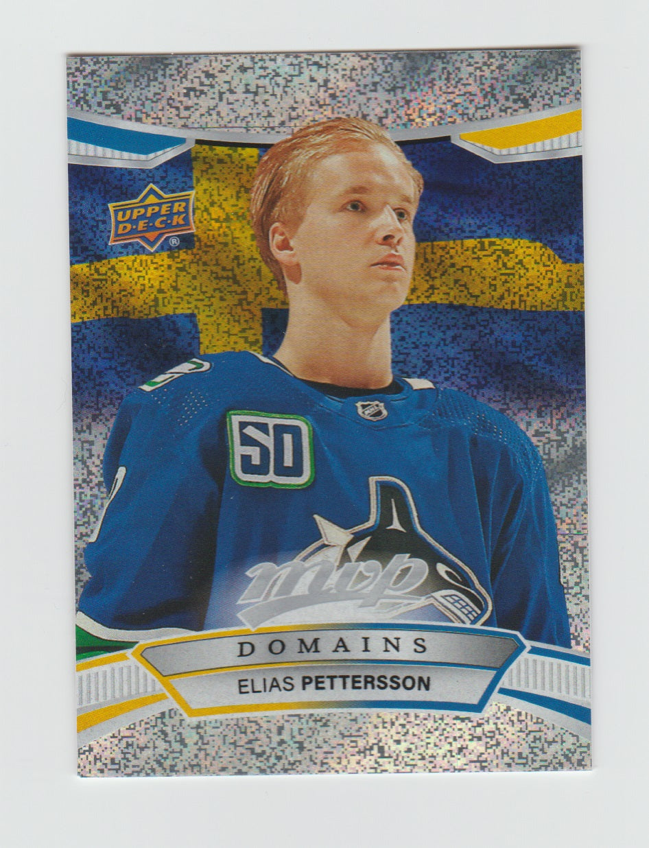 2022-23 Upper Deck MVP Domains #NA-4 Elias Pettersson