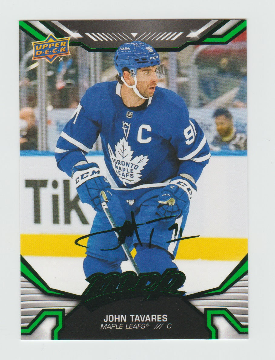 2022-23 Upper Deck MVP Green Script #125 John Tavares