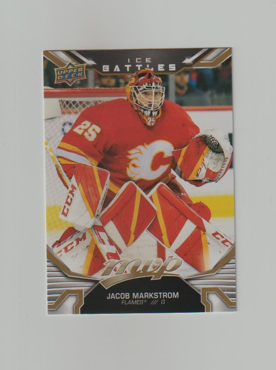 2022-23 Upper Deck MVP Ice Battles Gold #115 Jacob Markstrom