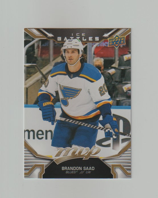 2022-23 Upper Deck MVP Ice Battles Gold #150 Brandon Saad