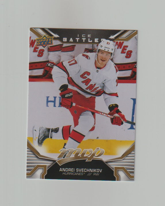 2022-23 Upper Deck MVP Ice Battles Gold #15 Andrei Svechnikov