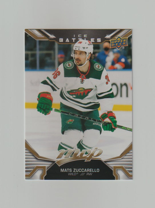 2022-23 Upper Deck MVP Ice Battles Gold #162 Mats Zuccarello