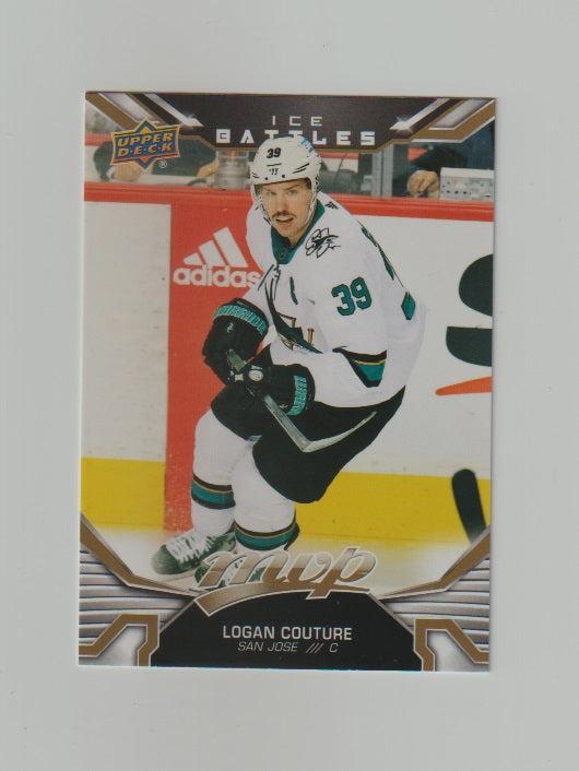 2022-23 Upper Deck MVP Ice Battles Gold #193 Logan Couture