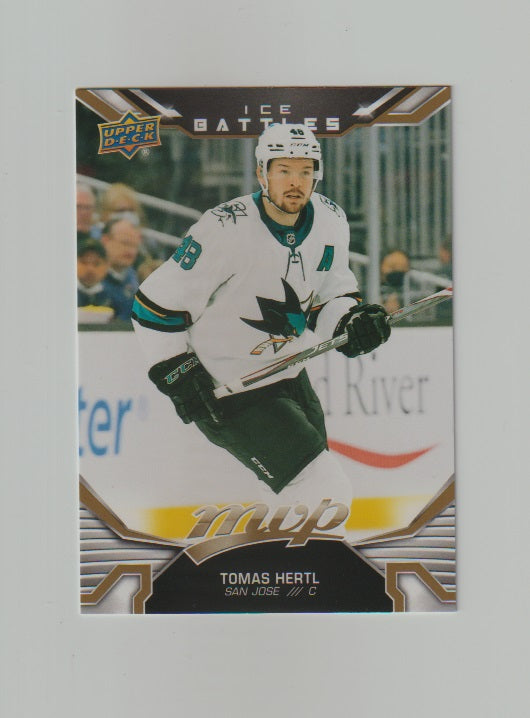 2022-23 Upper Deck MVP Ice Battles Gold #196 Tomas Hertl