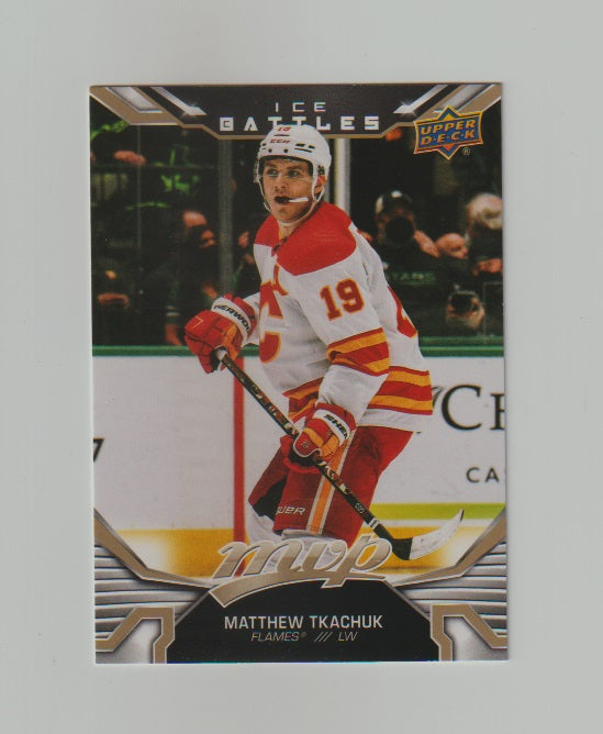 2022-23 Upper Deck MVP Ice Battles Gold #206 Matthew Tkachuk