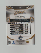 Load image into Gallery viewer, 2022-23 Upper Deck MVP Ice Battles Gold #208 Quinn Hughes
