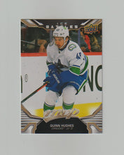 Load image into Gallery viewer, 2022-23 Upper Deck MVP Ice Battles Gold #208 Quinn Hughes
