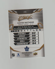 Load image into Gallery viewer, 2022-23 Upper Deck MVP Ice Battles Gold #215 Auston Matthews
