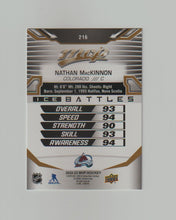 Load image into Gallery viewer, 2022-23 Upper Deck MVP Ice Battles Gold #216 Nathan MacKinnon
