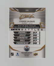 Load image into Gallery viewer, 2022-23 Upper Deck MVP Ice Battles Gold #220 Connor McDavid
