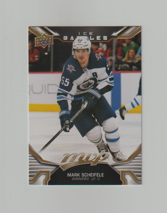 2022-23 Upper Deck MVP Ice Battles Gold #22 Mark Scheifele