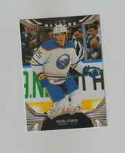 Load image into Gallery viewer, 2022-23 Upper Deck MVP Ice Battles Gold #243 Owen Power
