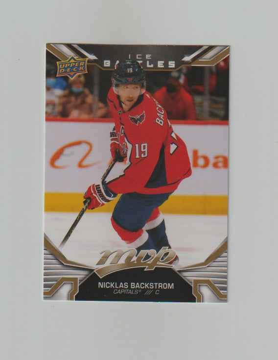 2022-23 Upper Deck MVP Ice Battles Gold #41 Nicklas Backstrom