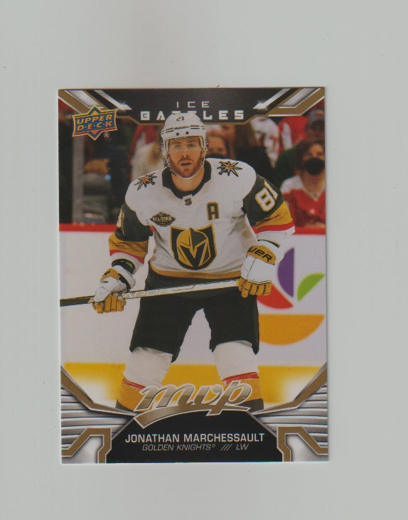 2022-23 Upper Deck MVP Ice Battles Gold #55 Jonathan Marchessault